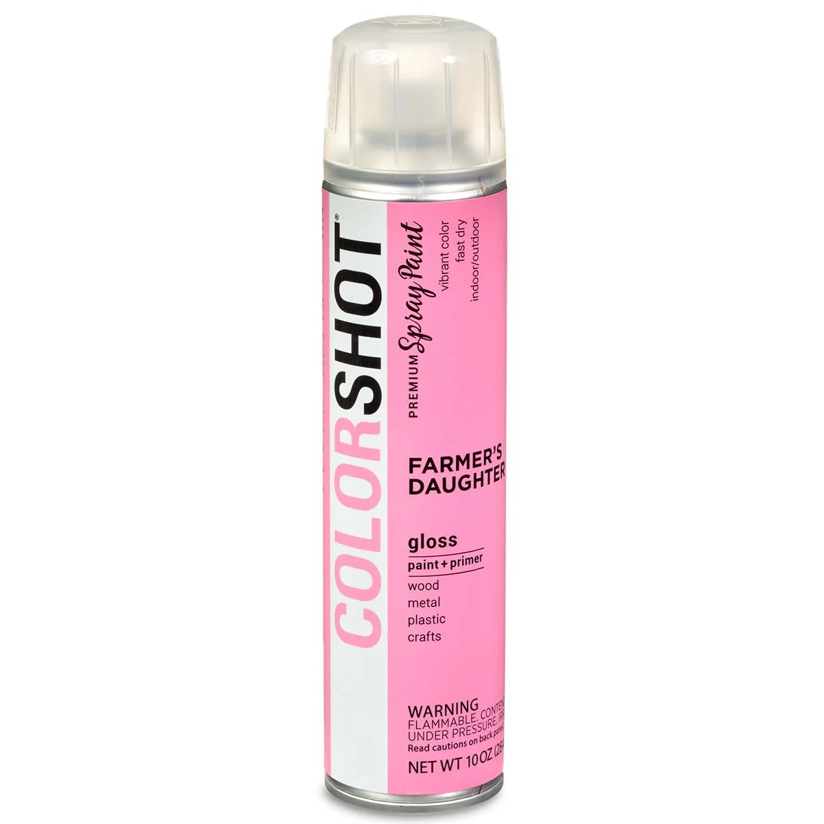 Premium Multi-Surface Gloss Farmers Daughter Spray Paint - 10 Oz - Pink